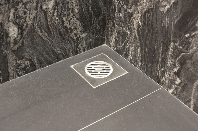 Bathroom Drain Installation detail